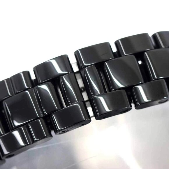 CHANEL J12 Chronograph H2419 9P Diamond Date Black Dial Mens Watch 90257062 - Picture 3 of 7